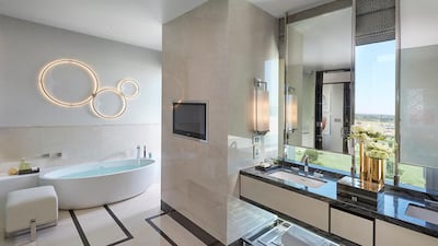 Crown Towers Perth Deluxe Villa Bathroom