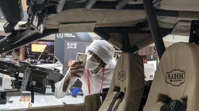 The SAHM Light Tactical Vehicle has a payload of 810 kg. Victor Besa / The National