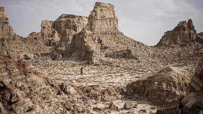 In the heart of the Horn of Africa, the Danakil Depression is one of the hottest, most inhospitable place on Earth