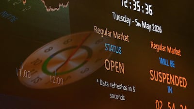 Step closer to the stock market and the fear fades away. EPA