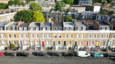Terraced homes in London would likely be liable for the mansion tax due to higher prices in the UK capital. Getty Images
