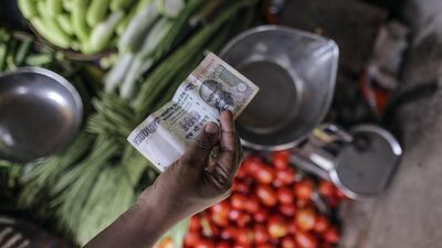 The Indian rupee was hit particularly hard as a result of external factors. Dhiraj Singh / Bloomberg