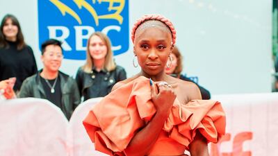 Cynthia Erivo attends the 'Harriet' premiere during the 2019 Toronto International Film Festival on September 10, 2019. AFP