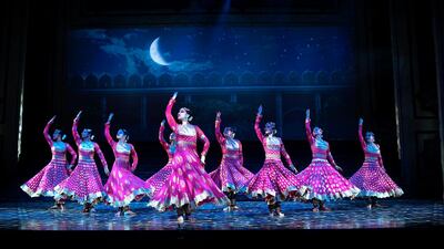 Kathak dancers perform as part of Mughal e Azam the Musical. Courtesy Feroz Abbas Khan