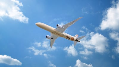 Etihad Airways halved its operating losses during the first six months of 2021, despite a slower-than-expected recovery in global air travel. Courtesy Etihad Airways