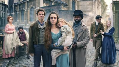 Dominic West, Lily Collins and David Oyelowo star in BBC's modern adaptation of 'Les Miserables'. Courtesy BBC/Lookout Point