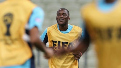 On-loan Arsenal striker Joel Campbell and Costa Rica hope to put a shock into their big Group D rivals, beginning with Uruguay on Saturday, June 14, 2014. Paolo Aguilar / EPA