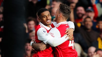 Ben White - 7, Did the basics well and came up with a big block to deny Jesse Lingard. Came agonisingly close to finding Gabriel Jesus with his flick towards the back post. AFP