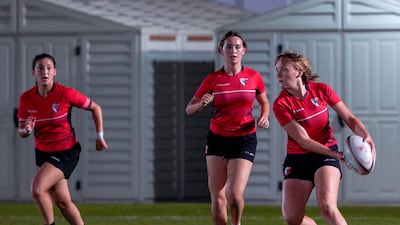 DESC train for the Dubai Sevens