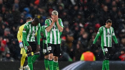 SUBS: Sergio Canales (Joaquin 59') – 5. Back from injury but looked ring-rusty – though he was hardly introduced into the kindest setting. Will look to wield his influence in the return next week. Getty