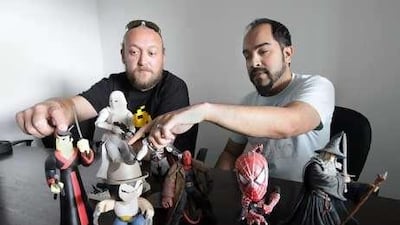 Recognise any of your favourite comic book or manga heroes? Ben Caddy, left, and Arafaat Ali Khan say interest in their planned comic-con is huge even before they set an official date.