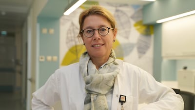 Dr Maike Schumacher says women should pursue a career they are passionate about. Photo: Sheikh Khalifa Medical City