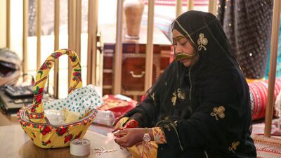 Craft workshops will also be held intermittently at the space, teaching visitors artisan skills that are passed from generation to generation, including Sadu and palm frond weaving.