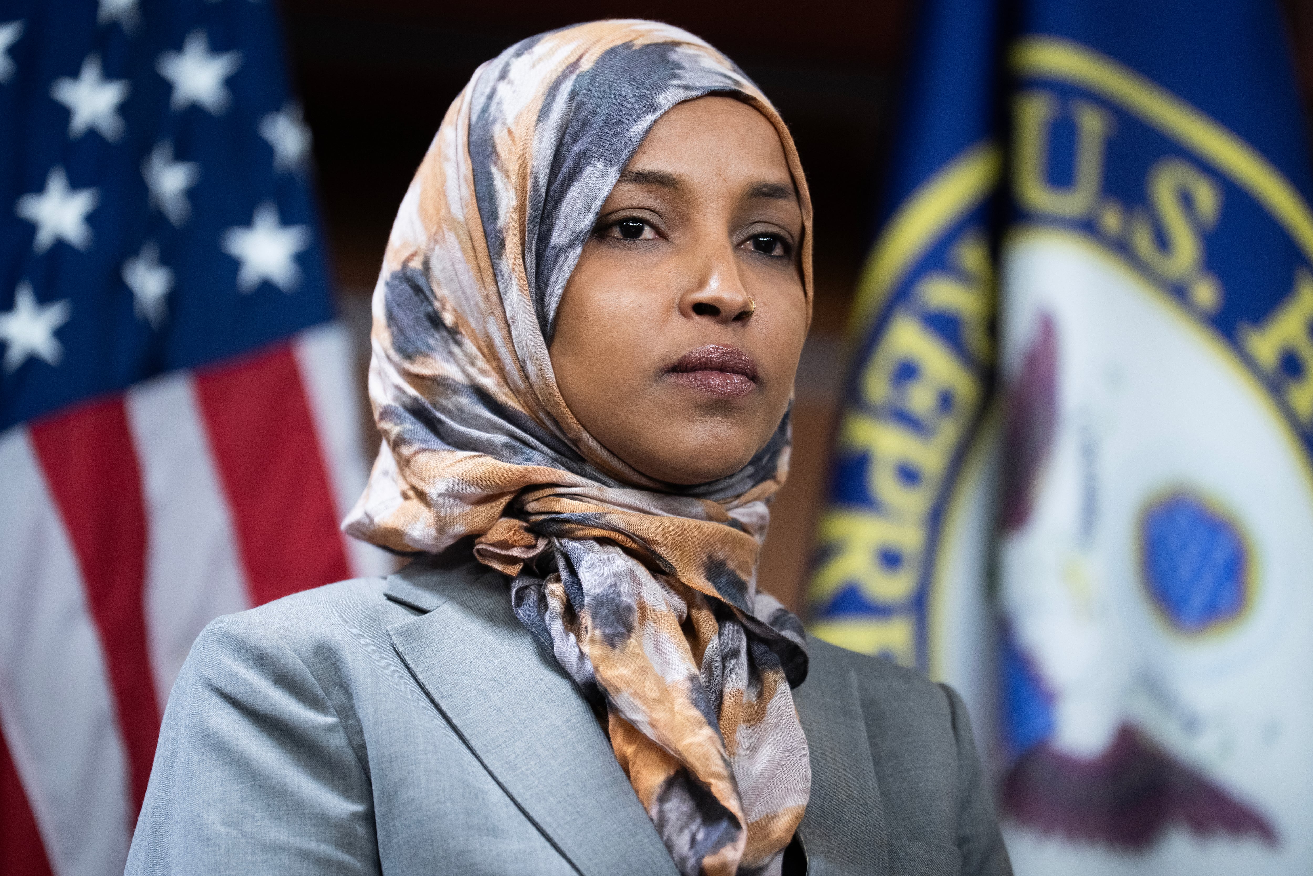 Trump says Ilhan Omar could face jail as he attacks her Somali roots