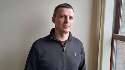 Mykola Vashchuk's family faces an uncertain future in the US due to immigration issues. Stephen Starr / The National