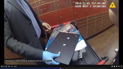 A computer police found in a safe deposit box which helped lead to the arrest of a man and woman jailed for their roles in multibillion-pound fraudulent Bitcoin scheme. Photo: Metropolitan Police