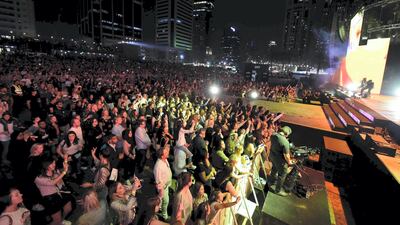 Thousands of people turned out to celebrate teachers from around the world. Courtesy: Global Education & Skills Forum