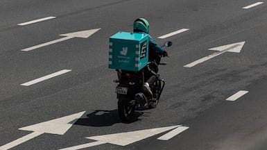 Authorities in Abu Dhabi have barred riders from using roads with speed limits of 120kph or more. Antonie Robertson / The National