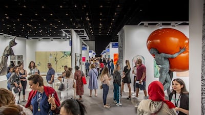 Art Dubai, which had taken place at Madinat Jumeirah in previous years, will be held at DIFC next month. Photo Solutions