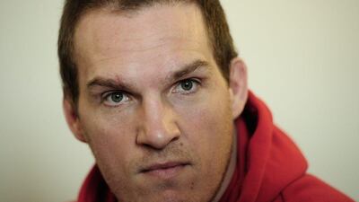 Wales prop Gethin Jenkins faces the media during Wales team announcement ahead of their Six Nations match against England on Sunday, at the Vale Hotel on March 4, 2014 in Cardiff, Wales. Stu Forster/Getty Images