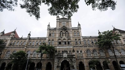 Elphinstone College, which was completed in 1888, is an example of Mumbai’s Victorian Gothic architecture. EPA