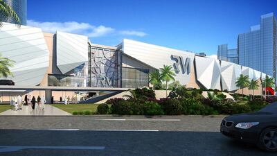 Reem Mall is due to completed in 2018. Courtesy NREC and UPAC