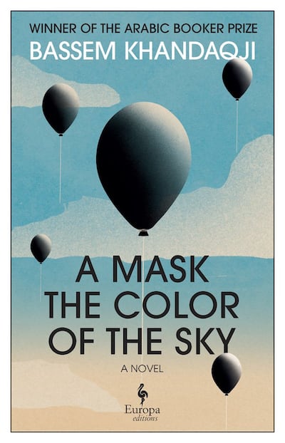 A Mask, the Colour of the Sky by Basim Khandaqji. Photo: Europa Editions