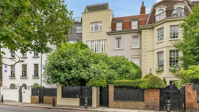 The house on Cheyne Walk