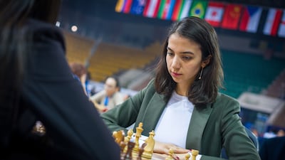 Iranian chess player Sarasadat Khademalsharieh arrived in Spain on Tuesday after being reportedly warned not to return to Iran. EPA