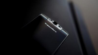 BlackBerry had a net loss of $117 million on revenue of $289m in its fiscal third quarter. Above, a Blackberry Pearl smartphone in the company's Canada headquarters. Mark Blinch / Reuters