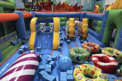 Now is the perfect time to check out Dubai's newest indoor adventure park, Air Maniax. Pawan Singh / The National