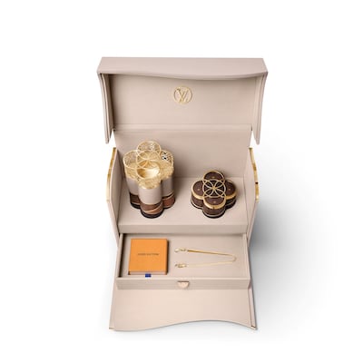 Bakhoor set created in collaboration with Lebanese designer Nada Debs. Photo: Louis Vuitton