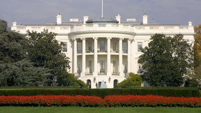 A flag flies atop the White House on November 15, 2000. Photo: Newsmakers