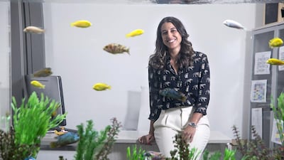 Tala Salloum made her first angel investment in April and plans to make more in the coming years. Silvia Razgova / The National