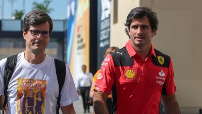 Carlos Sainz of Ferrari