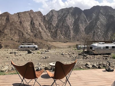 Hatta's Sedr Trailers Resort is available to book out exclusively, and can sleep up to 26 adults and 13 children