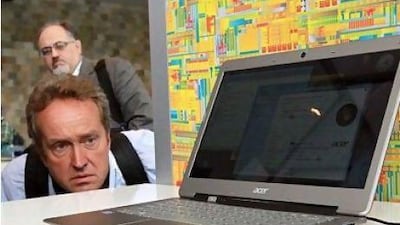 Intel, the leading computer chip maker, is rushing to develop microchips designed for Android smartphones. Justin Sullivan / Getty Images / AFP