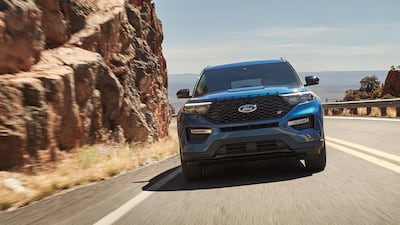 The electric Ford Explorer is an eco-friendly option. Photo: Ford Motor Company