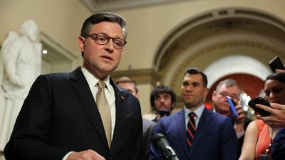 Mike Johnson's trip makes him the highest-ranking US official to visit an Israeli settlement. Reuters