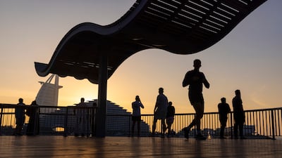 As with the country’s response to another acute emergency – the Covid-19 pandemic – there is a pervading sense of 'keep calm and carry on'. Antonie Robertson / The National