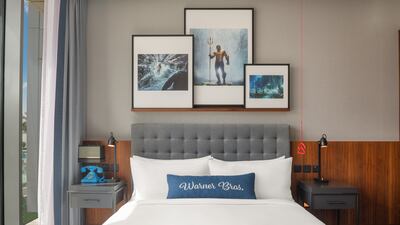 Hitting just the right amount of Hollywood glam and entertainment hype, rooms are sophisticated and sleek