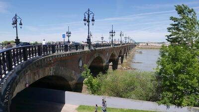 The River Garonne in Bordeaux, France. Photo by Adam Batterbee