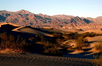 San dunesi in Death Valley National Park. Courtesy Wikimedia Commons / Brocken Inaglory