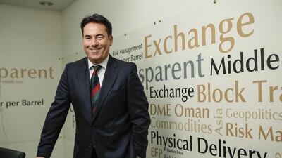 Jamie Lear, a currency trader turned director for Dubai Mercantile Exchange, enjoys his role as a mentor to colleagues in the emirates after years of experience in London. Antonie Robertson / The National