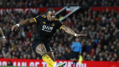 Wolves' Adama Traore. EPA