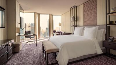 A deluxe room at Four Seasons. Courtesy Four Seasons Hotel Seoul