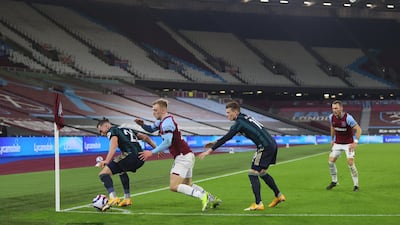 SUB: Jack Harrison 5 - The winger didn’t get the chance to show much of his quality as he didn’t receive the ball an awful lot but when West Ham did attack, he helped provide defensive cover for Alioski. Reuters