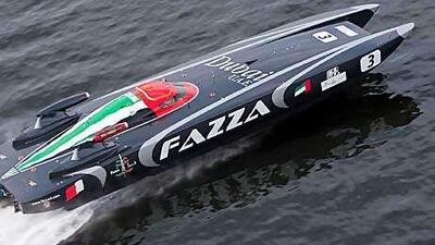 The Fazza team extended their UIM Class 1 World Powerboat Championship points lead yesterday with victory in Sweden.
