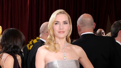 Kate Winslet, in Saint Laurent, arrives at the 82nd annual Academy Awards at the Kodak Theatre in Hollywood, California, on March 7, 2010. EPA