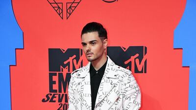 Abraham Mateo attends the MTV EMAs 2019 on November 3, 2019 in Seville, Spain. EPA